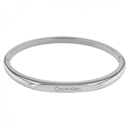 Bracelet Calvin Klein, collection Sculptural Faceted, bijou acier référence 35000045