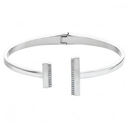 Bracelet Calvin Klein, collection Timeless Minimal Linear, bijou acier référence 35000160