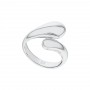 Bague Calvin Klein, collection Sculptural Sculptured Drops, bijou acier référence 35000192D