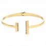 Bracelet Calvin Klein, collection Timeless Minimal Linear, bijou acier référence 35000161