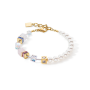 Coeur de Lion - Bracelet GeoCUBE Precious Fusion Pearls multicolore pastel - 5086301522