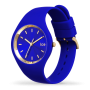 Montre Femme Ice Watch Blue - Boîtier Silicone Bleu - Bracelet Silicone Bleu - Réf. 019228