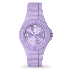 Montre Femme Ice Watch Generation - Boîtier résine Violet - Bracelet Silicone Violet - Réf. 019147
