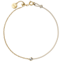ICE - Jewellery - Diamond bracelet - Chaine et cordon - Beige