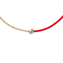 ICE - Jewellery - Diamond bracelet - Chaine et cordon - Red