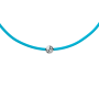 ICE - Jewellery - Diamond bracelet - Cordon - Turquoise blue