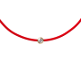 ICE - Jewellery - Diamond bracelet - Cordon - Red