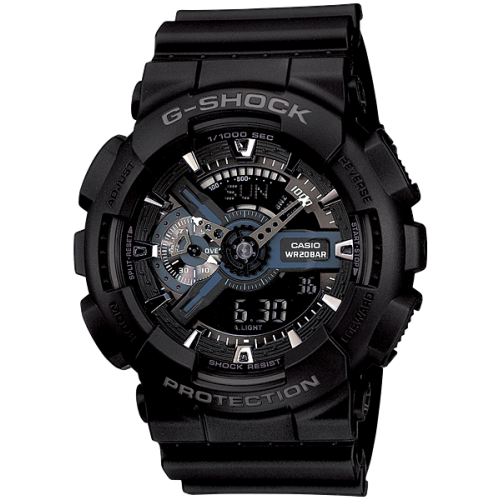 Montre Homme Casio G-Shock bracelet Résine GA-110-1BER
